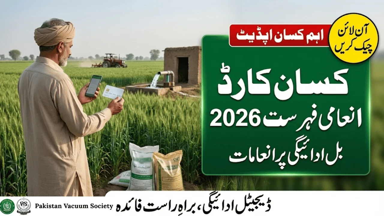 Kisan Card Bill Payment Winner List 2026
