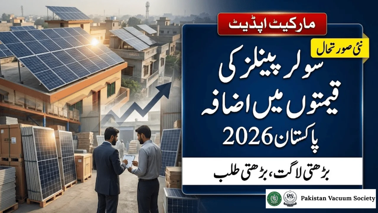 Solar Panel Prices Increase in Pakistan 2026